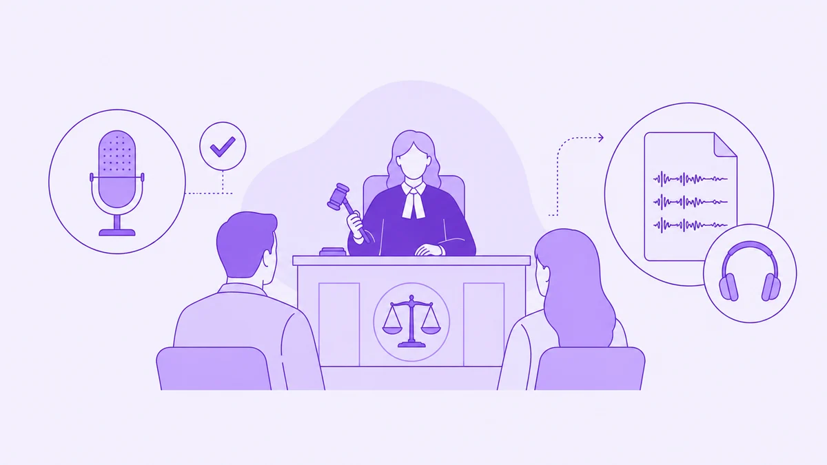 Можно ли записывать судебное заседание и как получить аудиопротокол